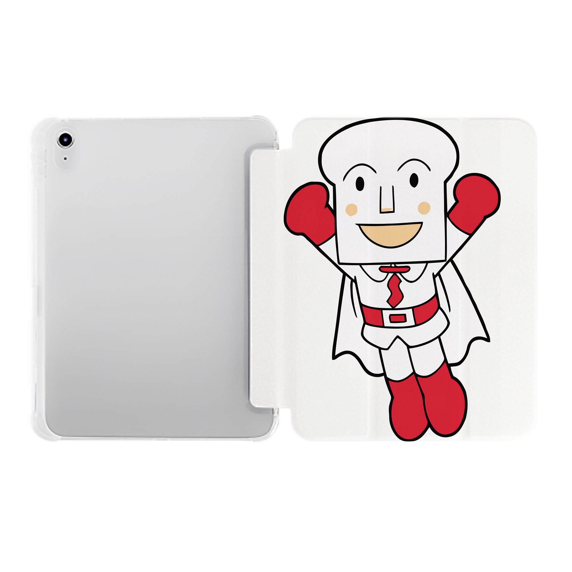 （画像用） アンパンマン Anpanman IPad ケース ペン収納付き 三つ折りスタンド PUレザー×シリコン 対応機種9.5/10.5/10.9インチ